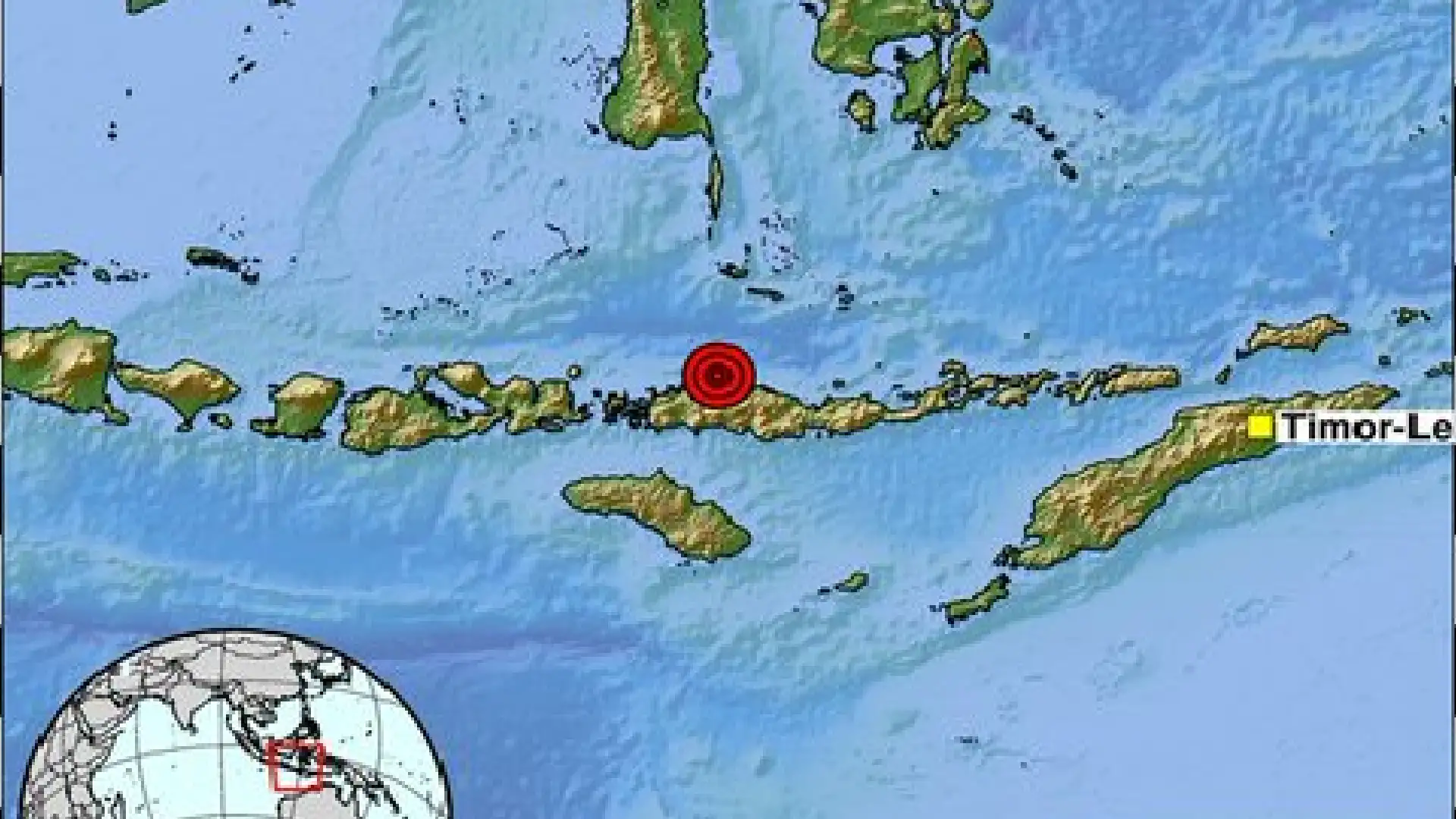 Sismo en Indonesia este 31 de agosto