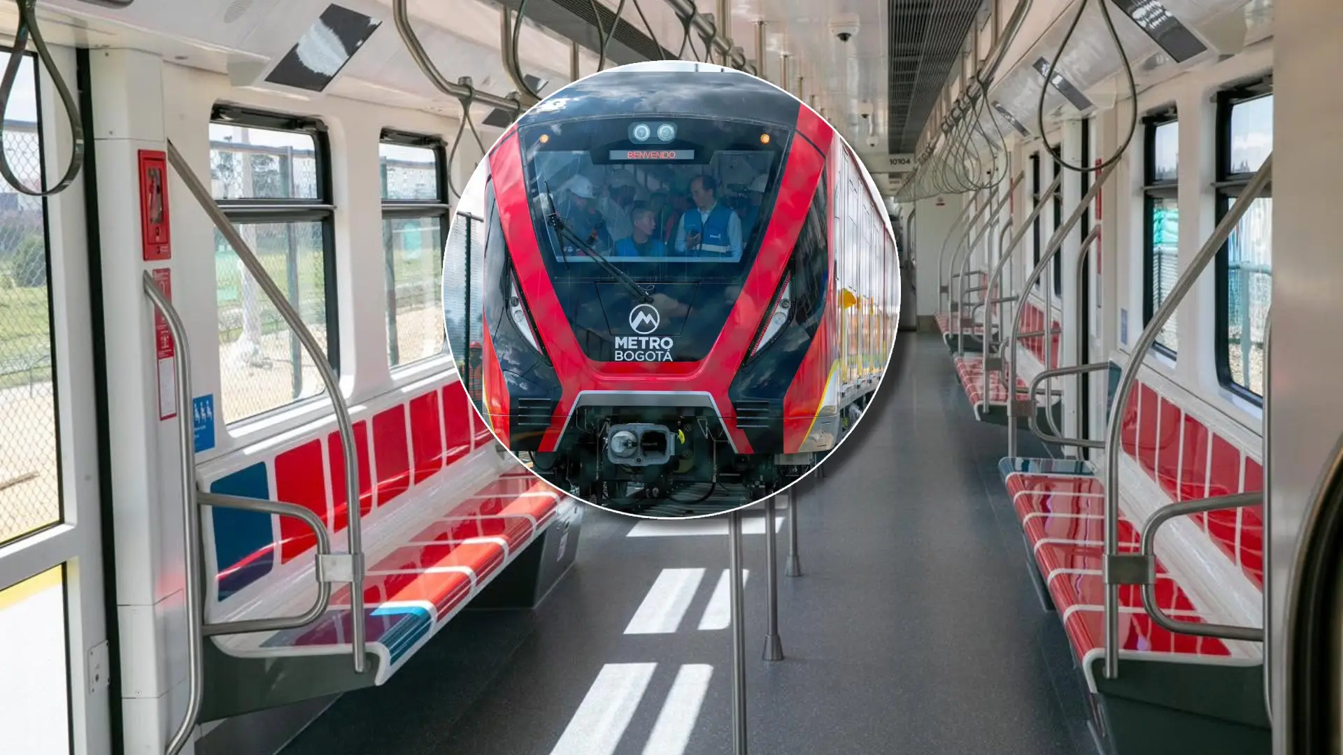 Metro de Bogotá pasajeros cuando