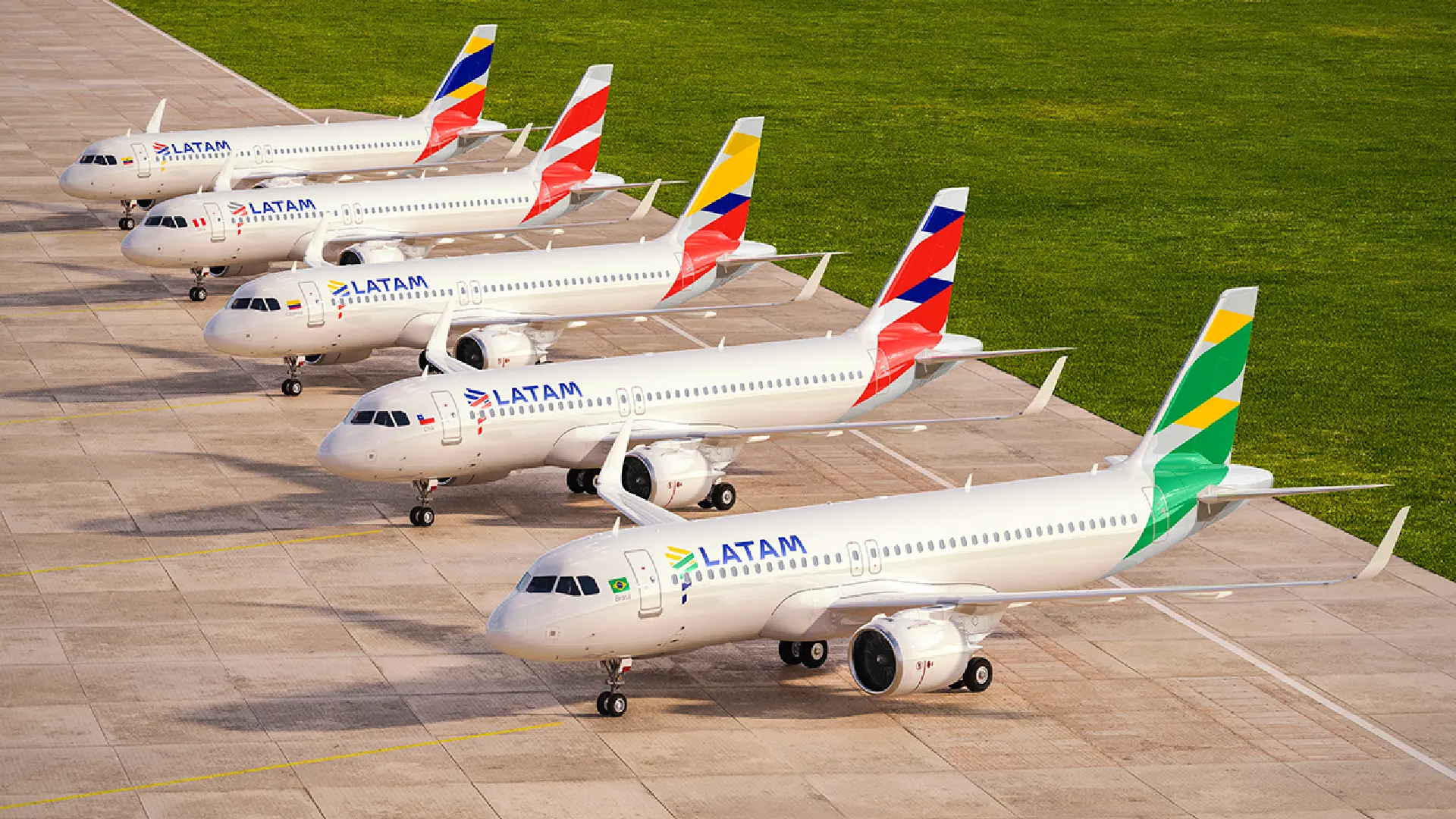 LATAM abre base aérea en Medellín.