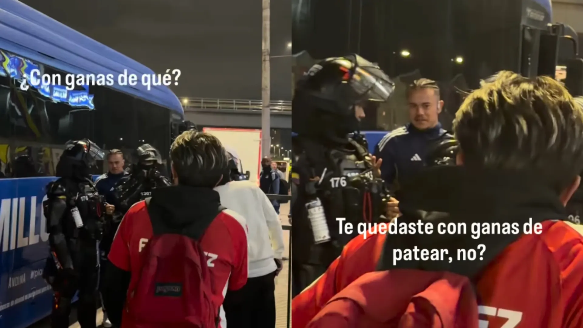 hincha-santa-fe-encaro-leo-castro-video