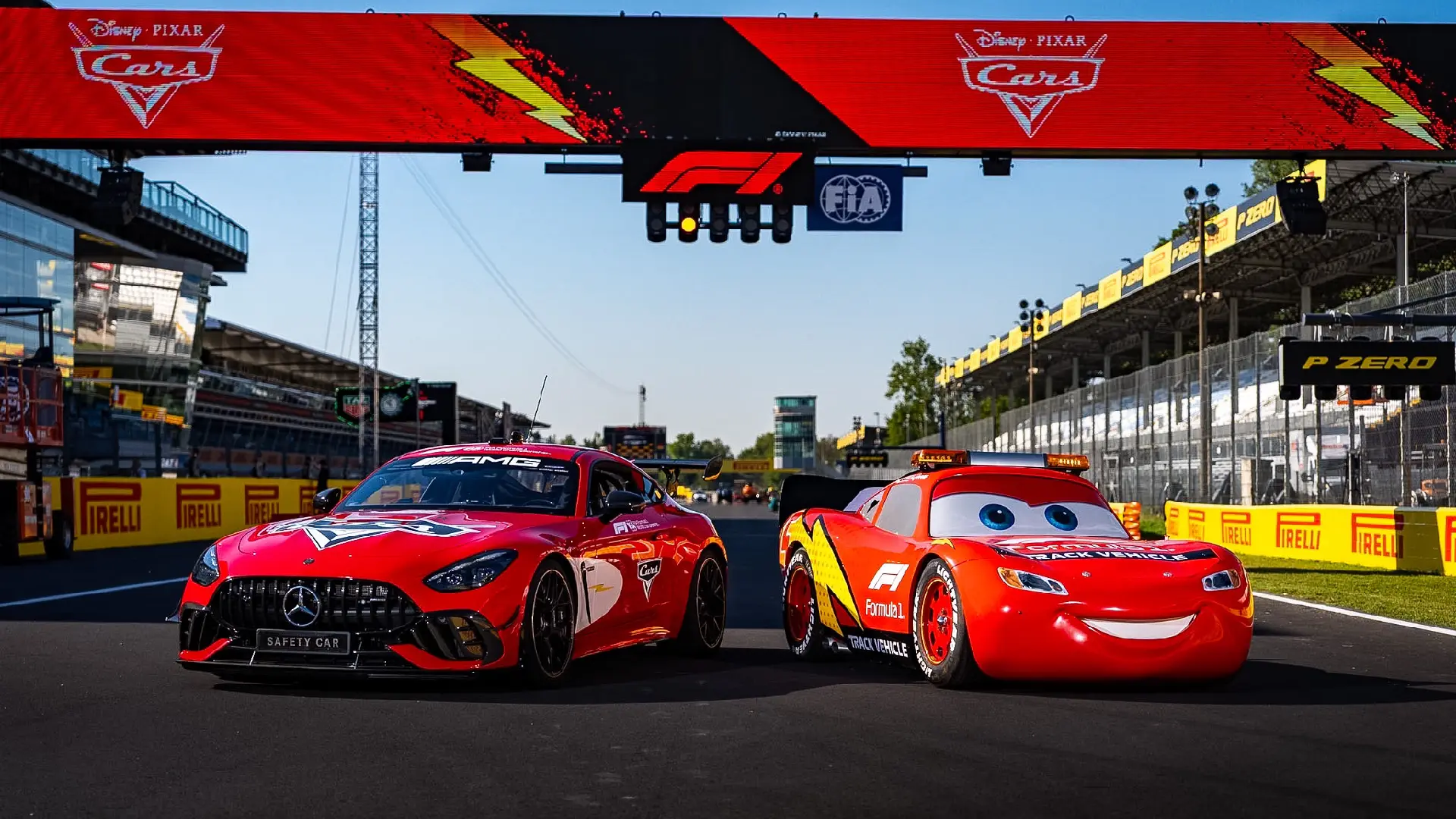 Fórmula 1 y Cars se unen para Gran Premio de Monza.