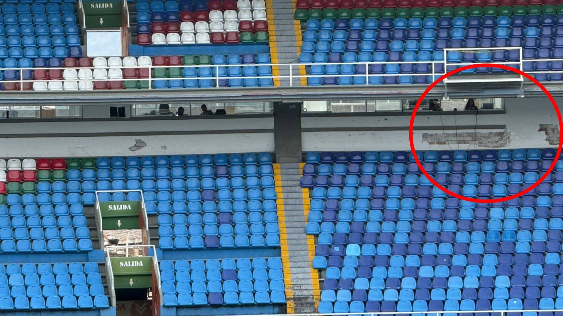 Daños en el Estadio Pascual Guerrero