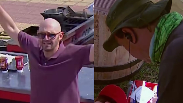 Participante de MasterChef Celebrity tuvo que salir con paramédicos del reto Participante de MasterChef Celebrity tuvo que salir con paramédicos del reto