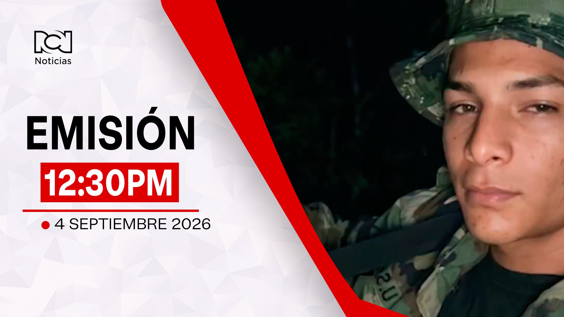 Emisión Noticias RCN 12:30 p. m. / viernes 4 de septiembre de 2026