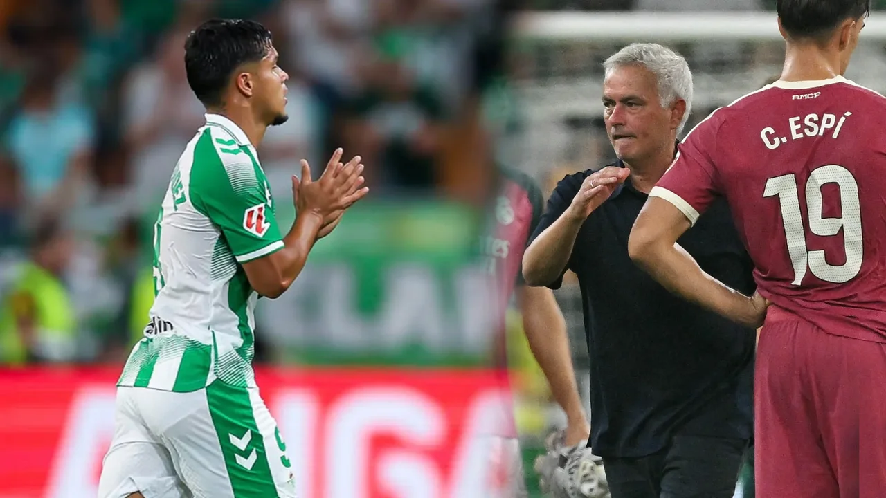 Photo: Noticias RCN El reclamo de José Mourinho al 'Cucho Hernández' en la derrota de Real Madrid ante el Betis | Noticias RCN