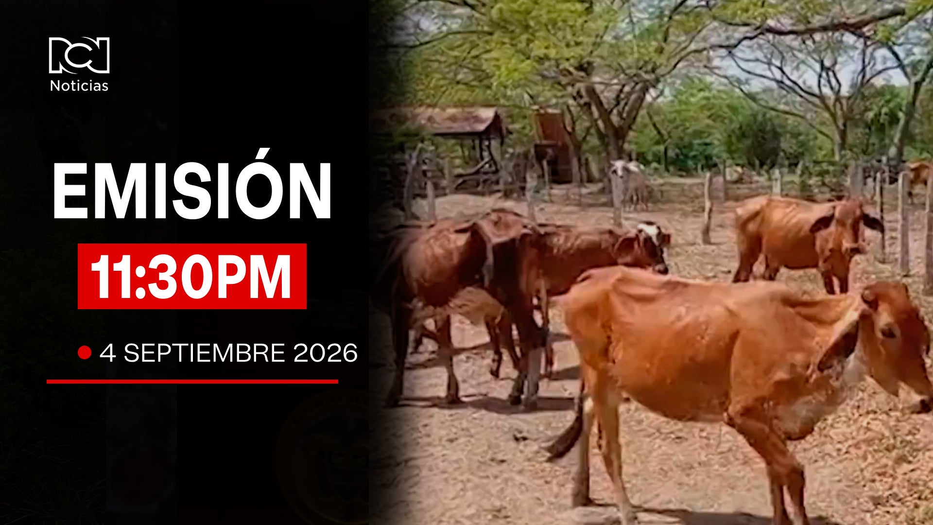 Emisión Noticias RCN 11:30 p. m. / viernes 4 de septiembre de 2026