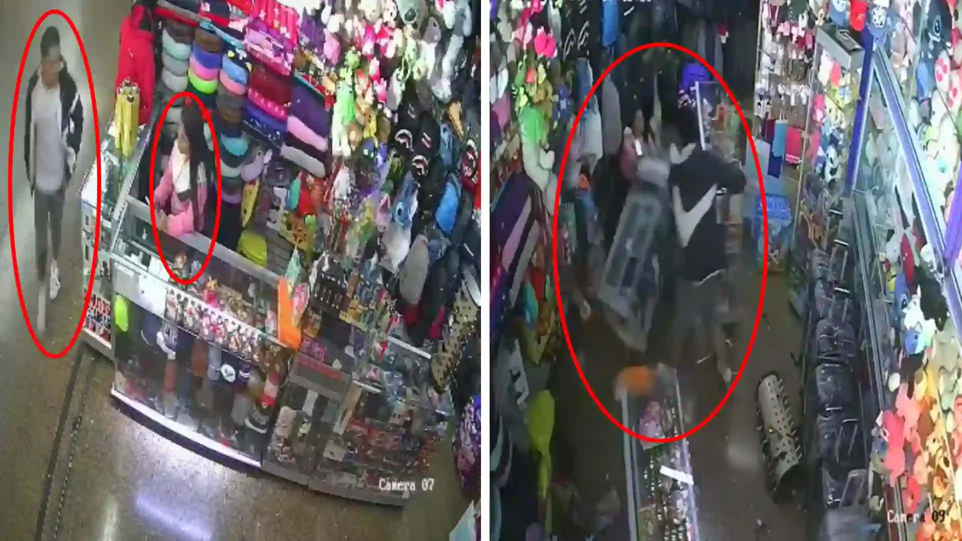 VIDEO | Atacó salvajemente con un cuchillo a su expareja en la Terminal Salitre: lo capturaron