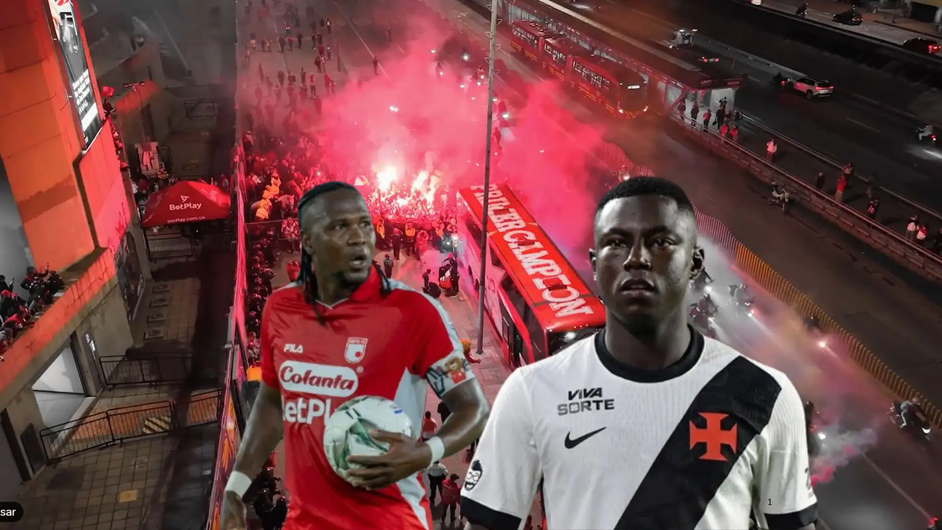 Santa Fe vs. Vasco da Gama EN VIVO: hora y dónde ver el partido de Copa Sudamericana