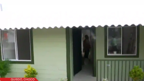 VIDEO | Así es la primera casa entregada a una familia damnificada por el terremoto en Chocó VIDEO | Así es la primera casa entregada a una familia damnificada por el terremoto en Chocó