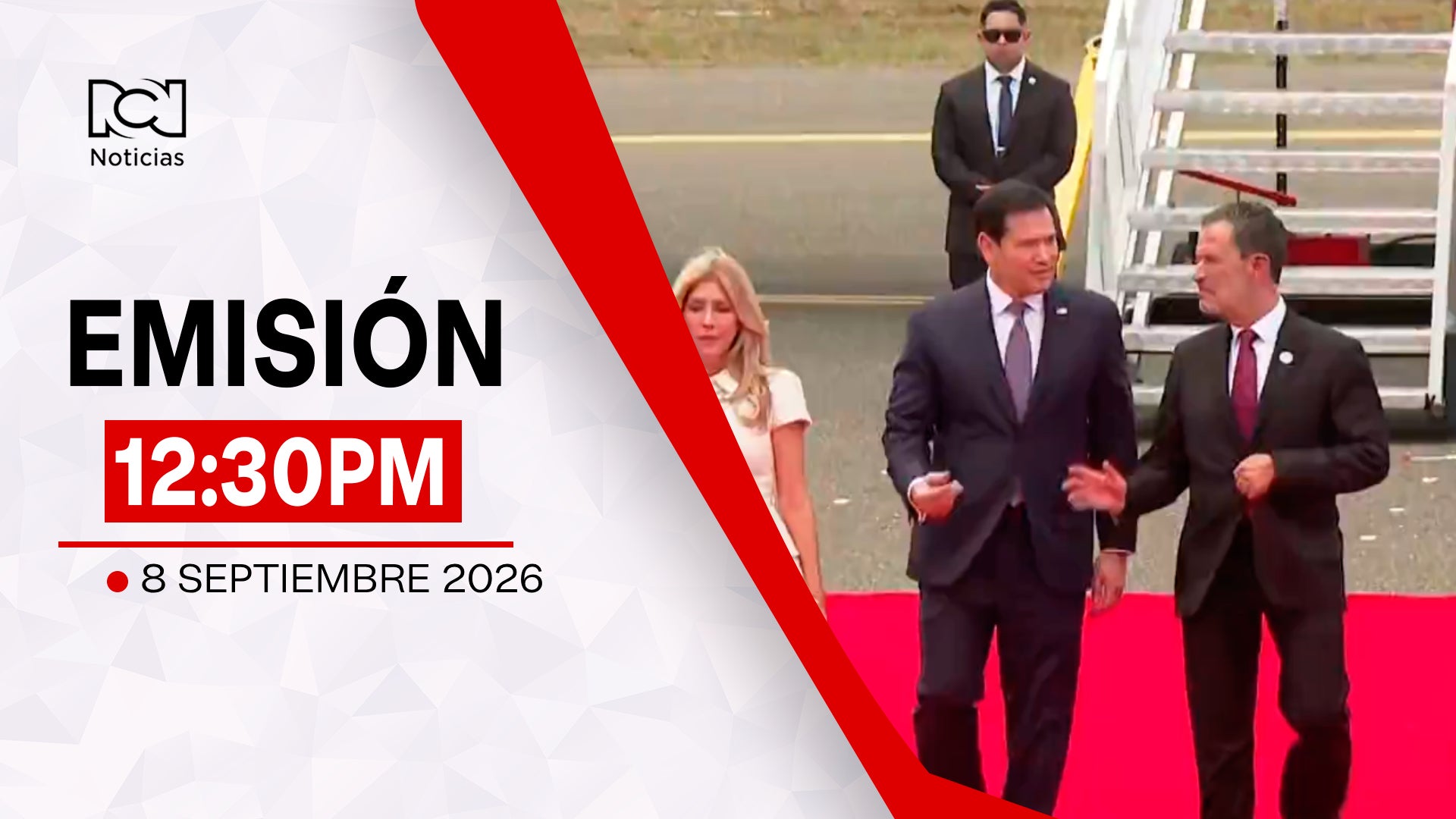 Emisión Noticias RCN 12:30 p.m. / martes 8 de septiembre de 2026