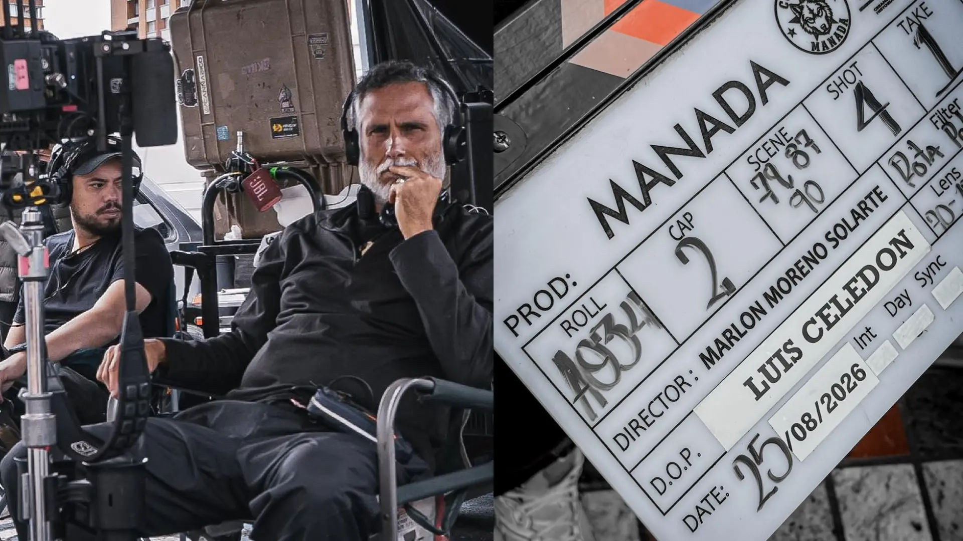 Marlon Moreno se estrena como director.