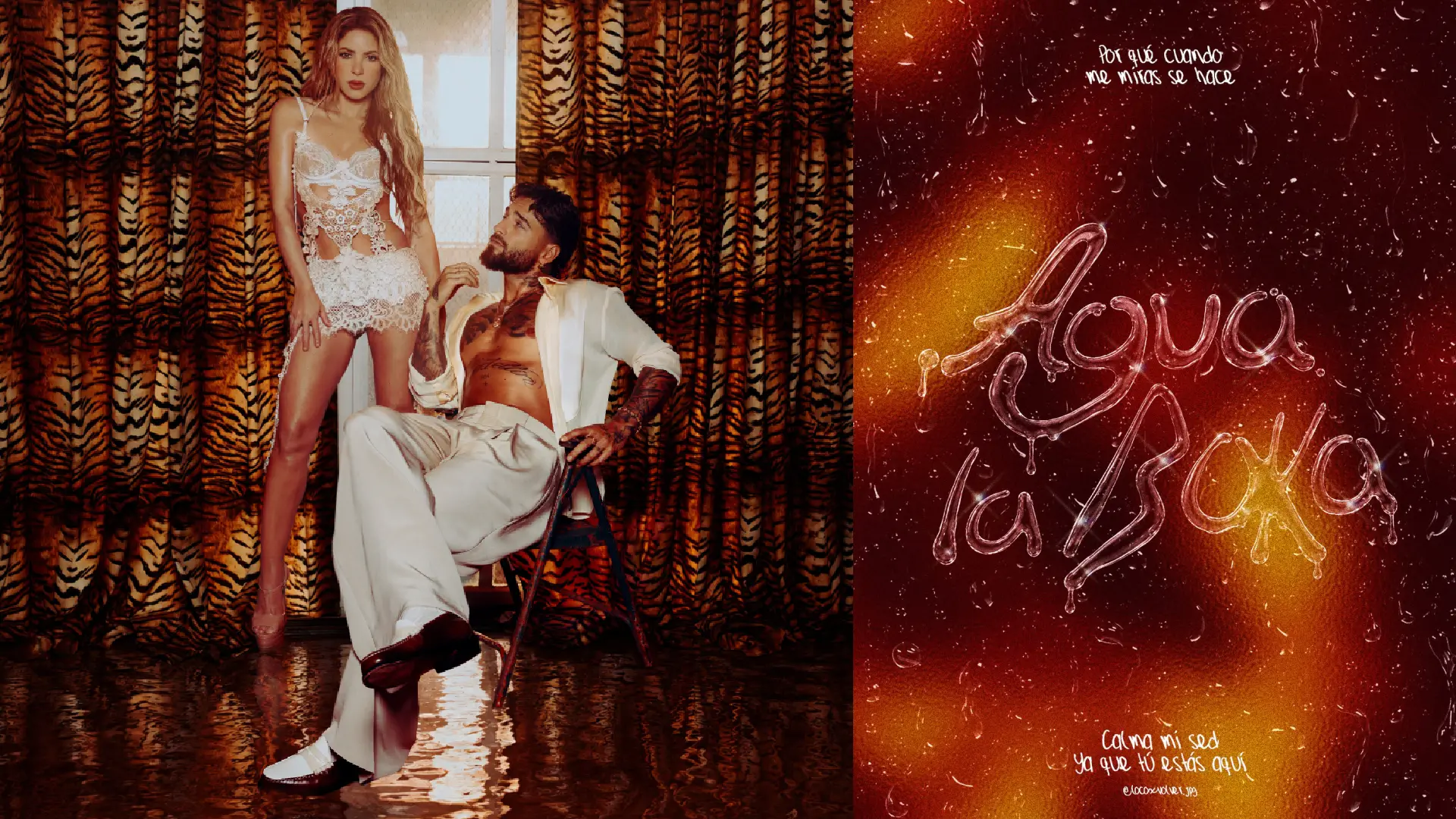Maluma y Shakira anuncian nueva canción.