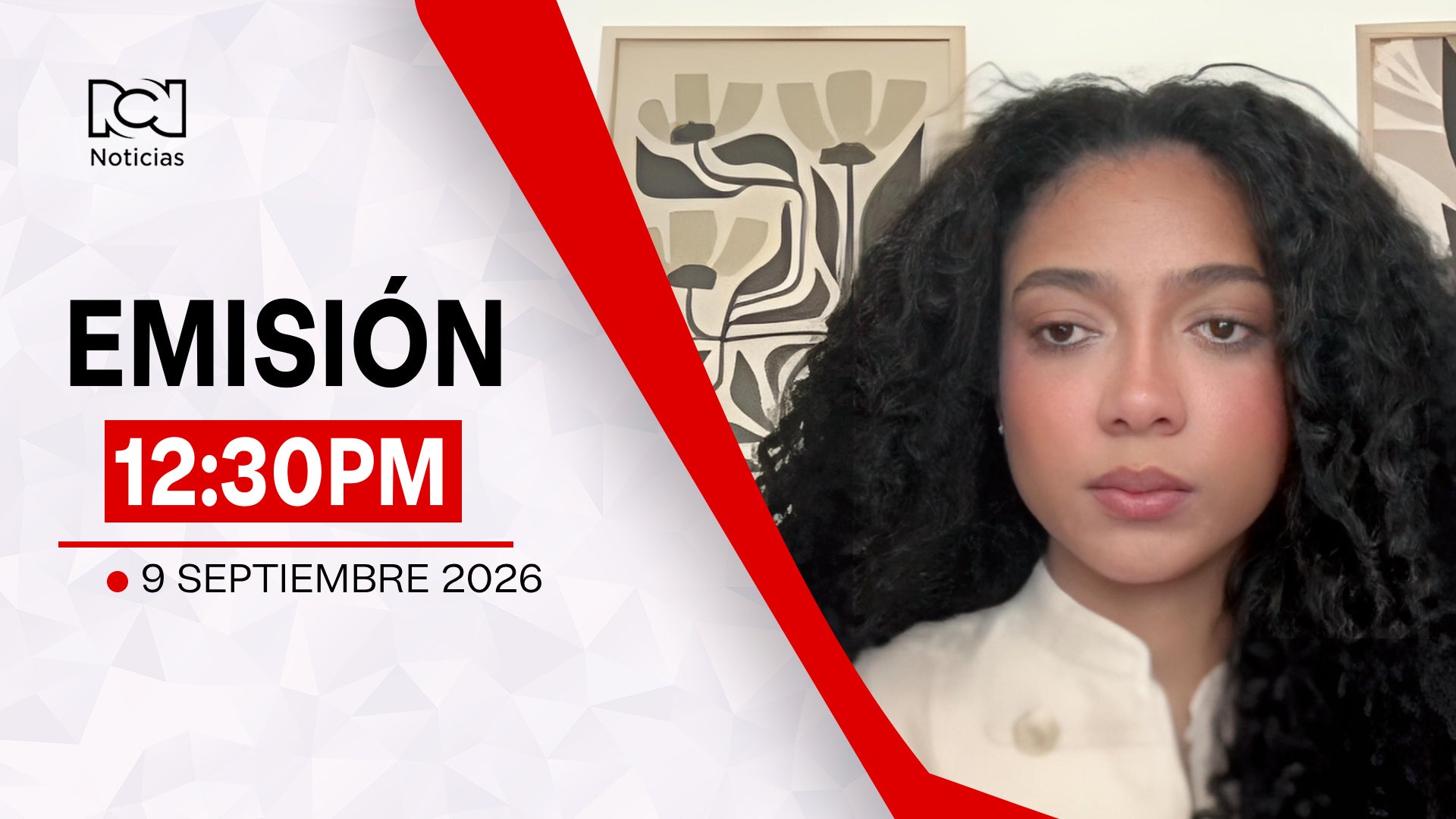 Emisión Noticias RCN 12:30 p.m. / miércoles 9 de septiembre de 2026