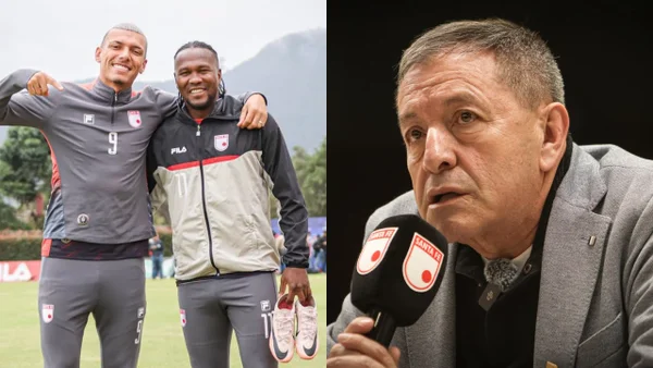 Figura de Santa Fe podría irse del equipo y Eduardo Méndez apuntó a la hinchada: "Siempre hay excusas" Figura de Santa Fe podría irse del equipo y Eduardo Méndez apuntó a la hinchada: "Siempre hay excusas"