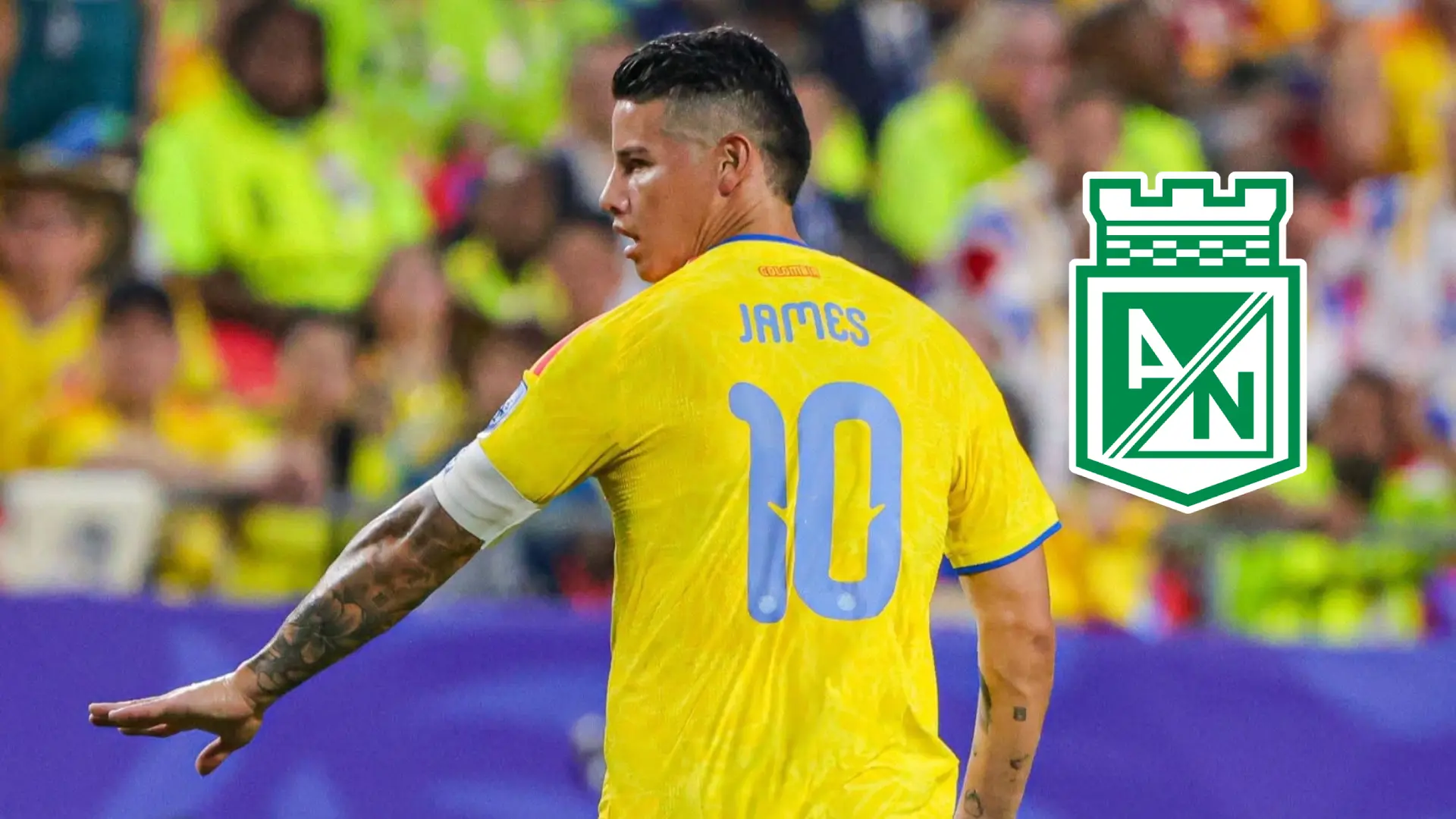 James Rodríguez Atlético Nacional
