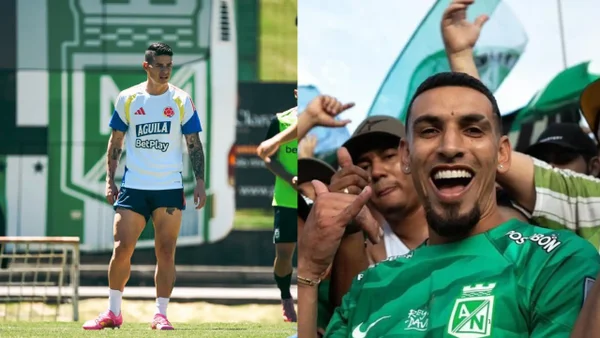 Daniel Muñoz no se aguantó y reaccionó ante posible llegada de James a Atlético Nacional Daniel Muñoz no se aguantó y reaccionó ante posible llegada de James a Atlético Nacional