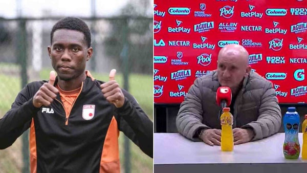 Pablo Repetto rompió el silencio sobre Yílmar Velásquez en Santa Fe: “Me exigió ser titular” Pablo Repetto rompió el silencio sobre Yílmar Velásquez en Santa Fe: “Me exigió ser titular”