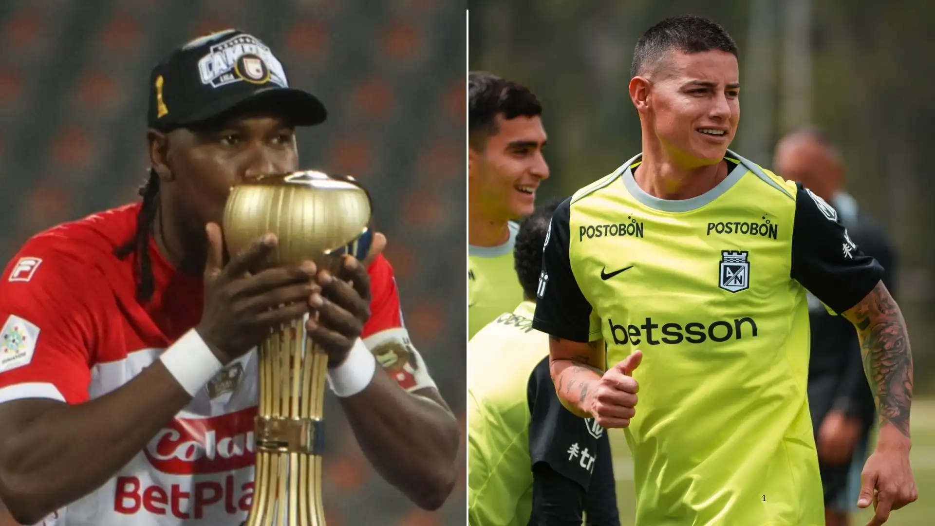 Hudo Rodallega a James Rodríguez