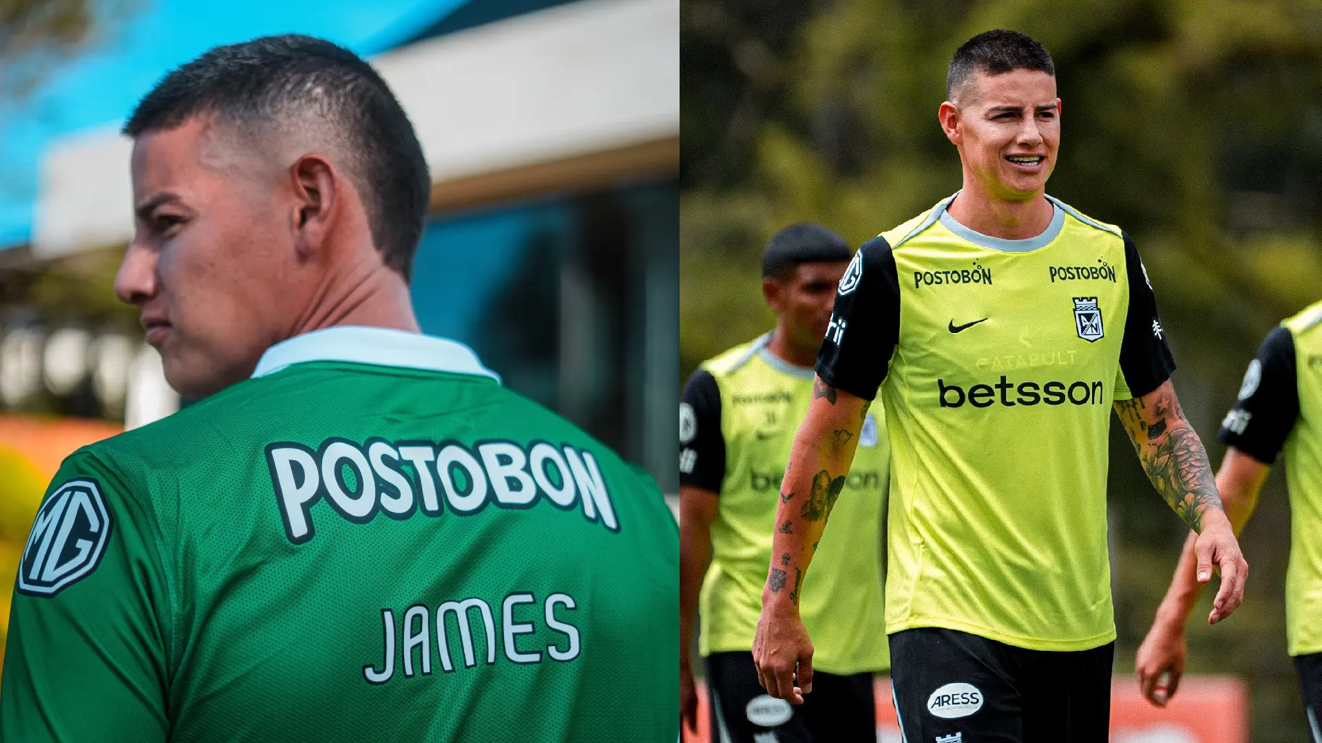 James ya tiene número para jugar en Nacional.