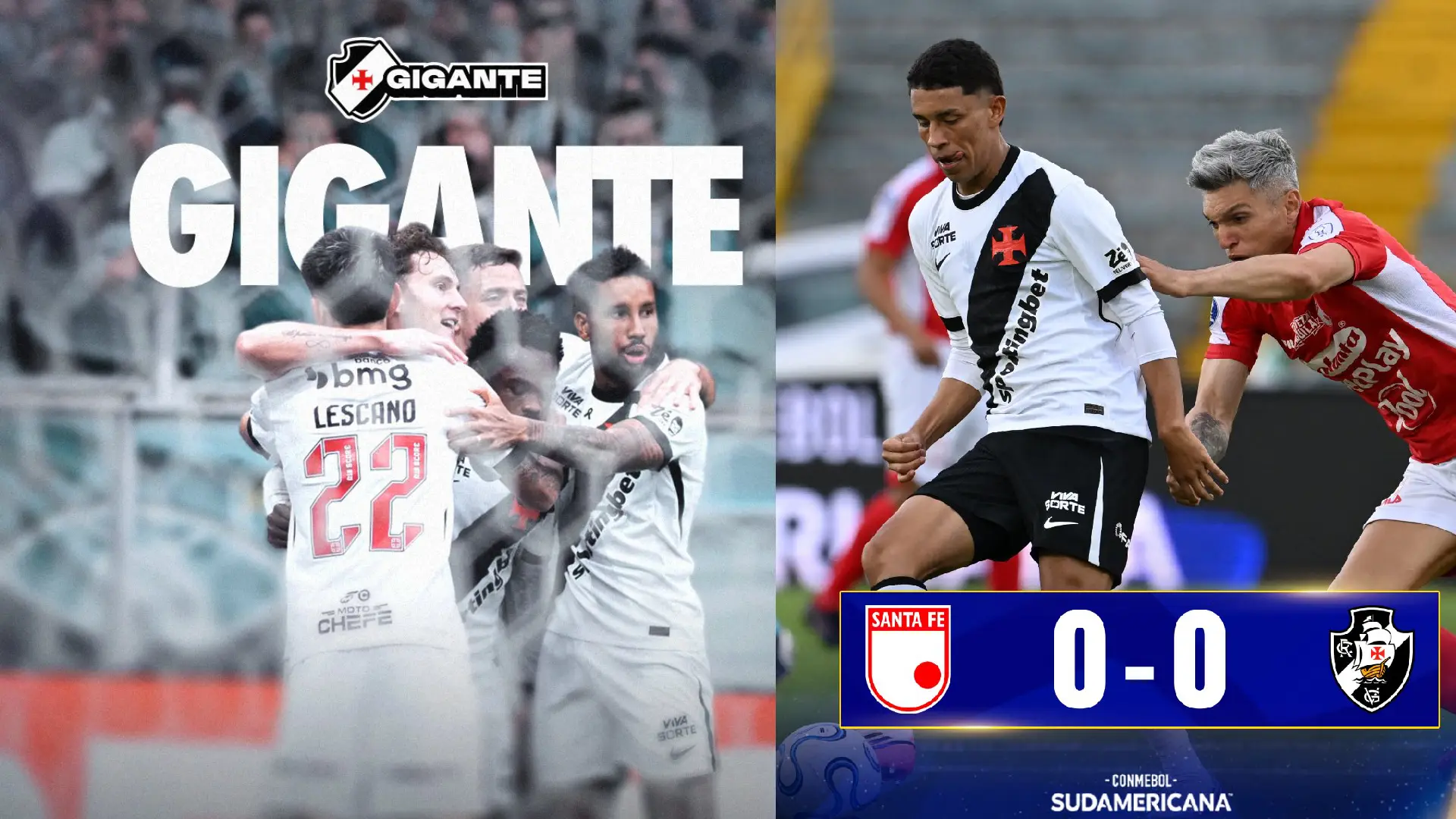 Vasco ganó y llega motivado al juego vs Santa Fe.