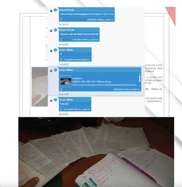 Chat 2 caso Quintero Calle