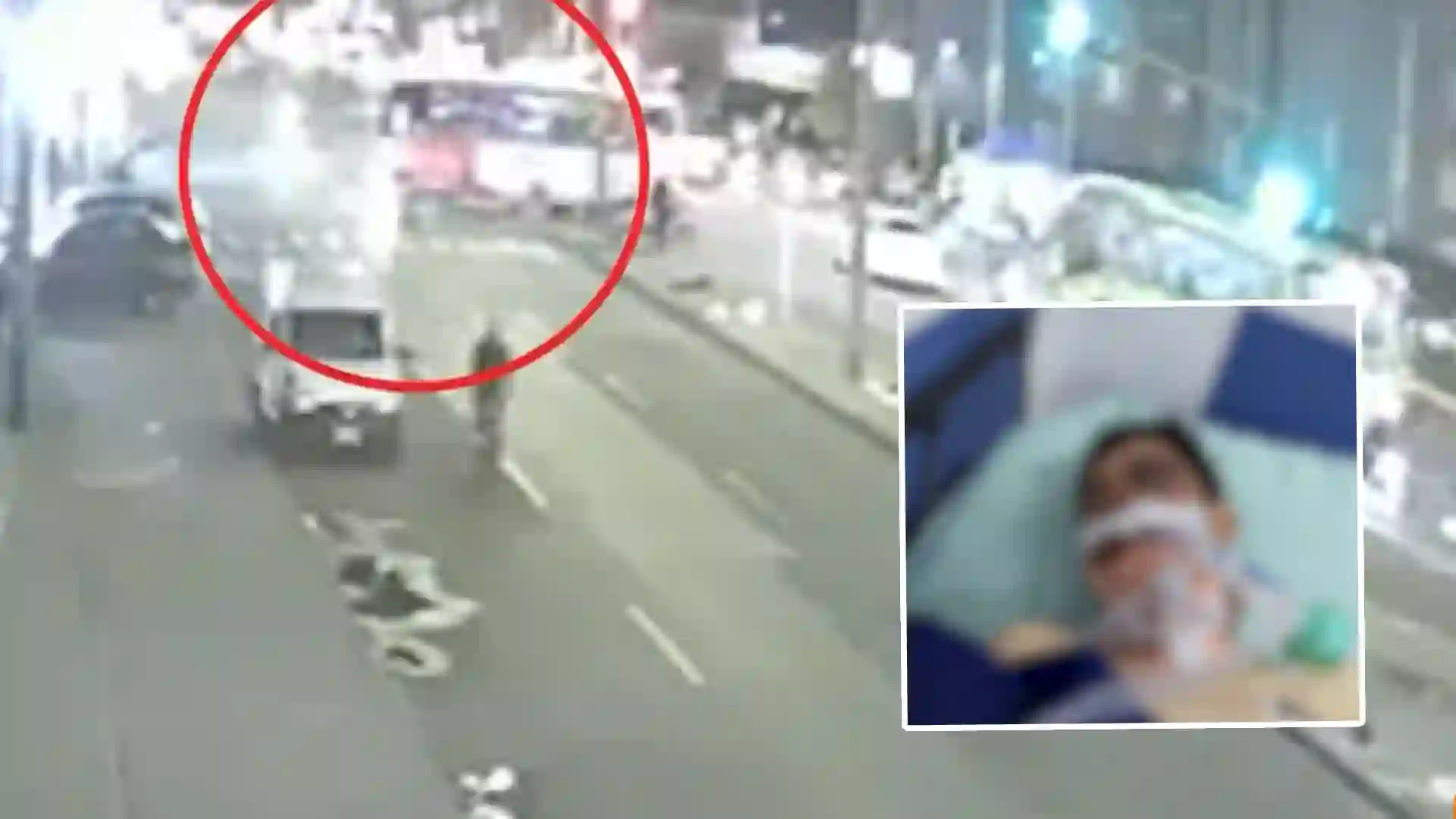 VIDEO | Bus se pasó un semáforo y dejó a motociclista entre la vida y la muerte: el caso sigue impune