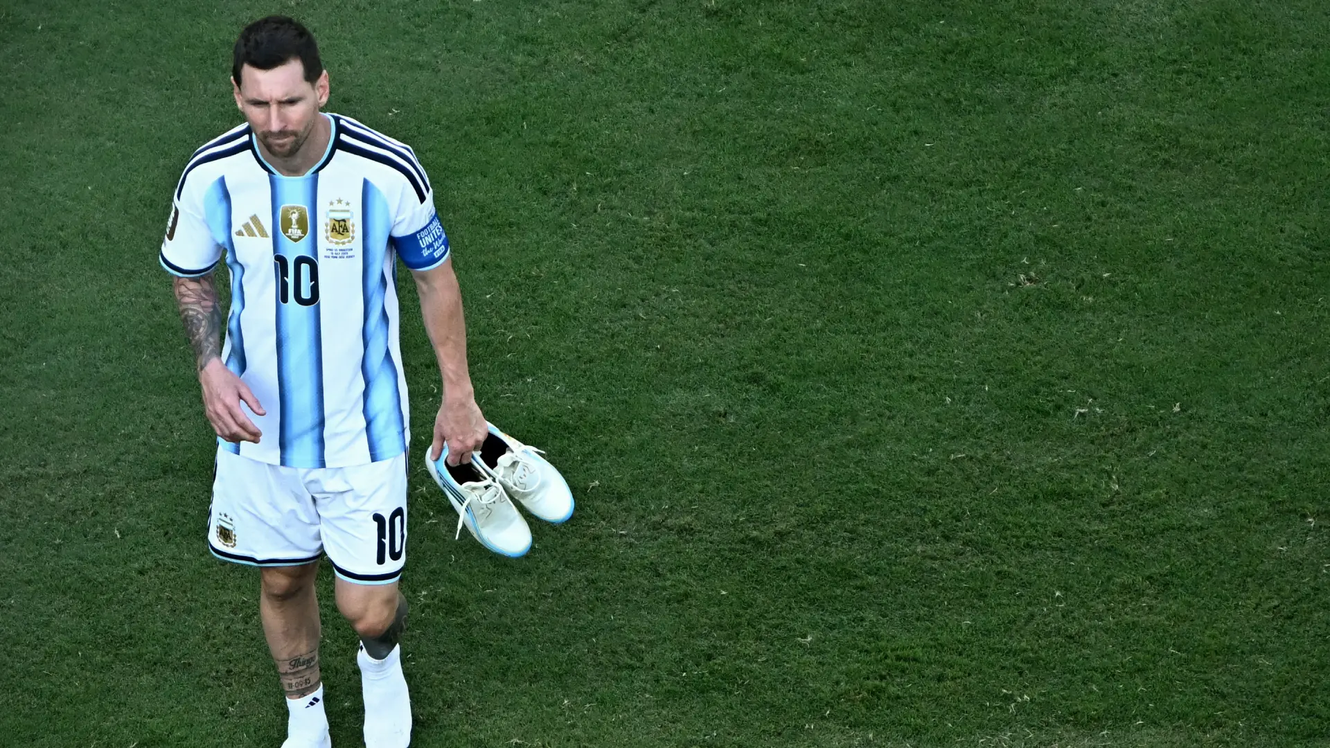 Lionel Messi final del Mundial vs España