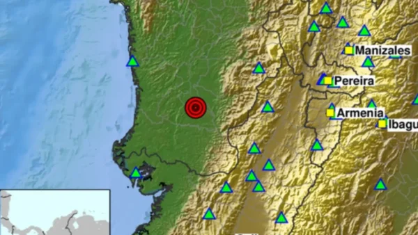 Fuerte temblor se registró en Colombia hace unos minutos: este fue el epicentro y la magnitud Fuerte temblor se registró en Colombia hace unos minutos: este fue el epicentro y la magnitud