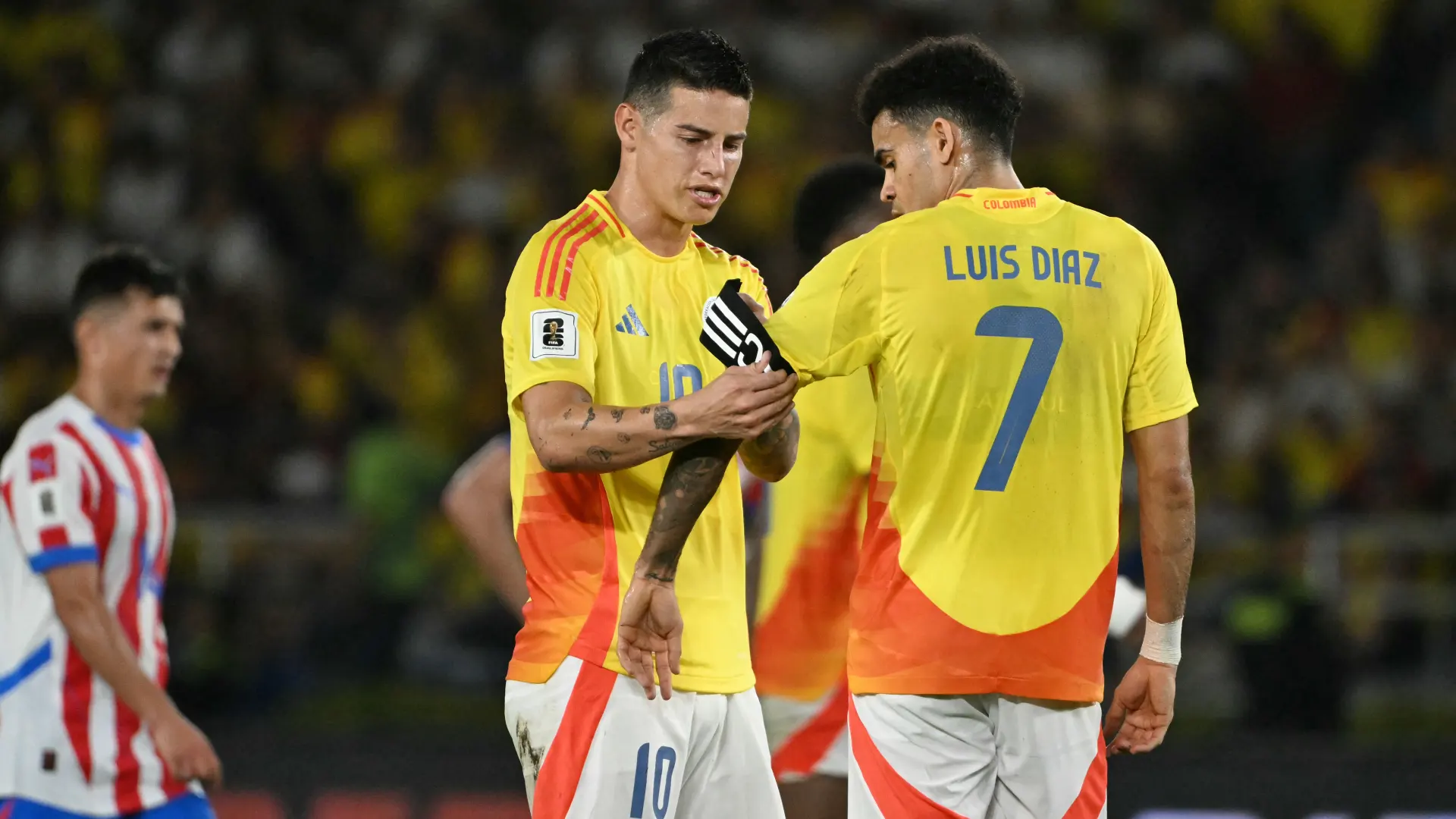 James Rodríguez Luis Díaz Selección Colombia