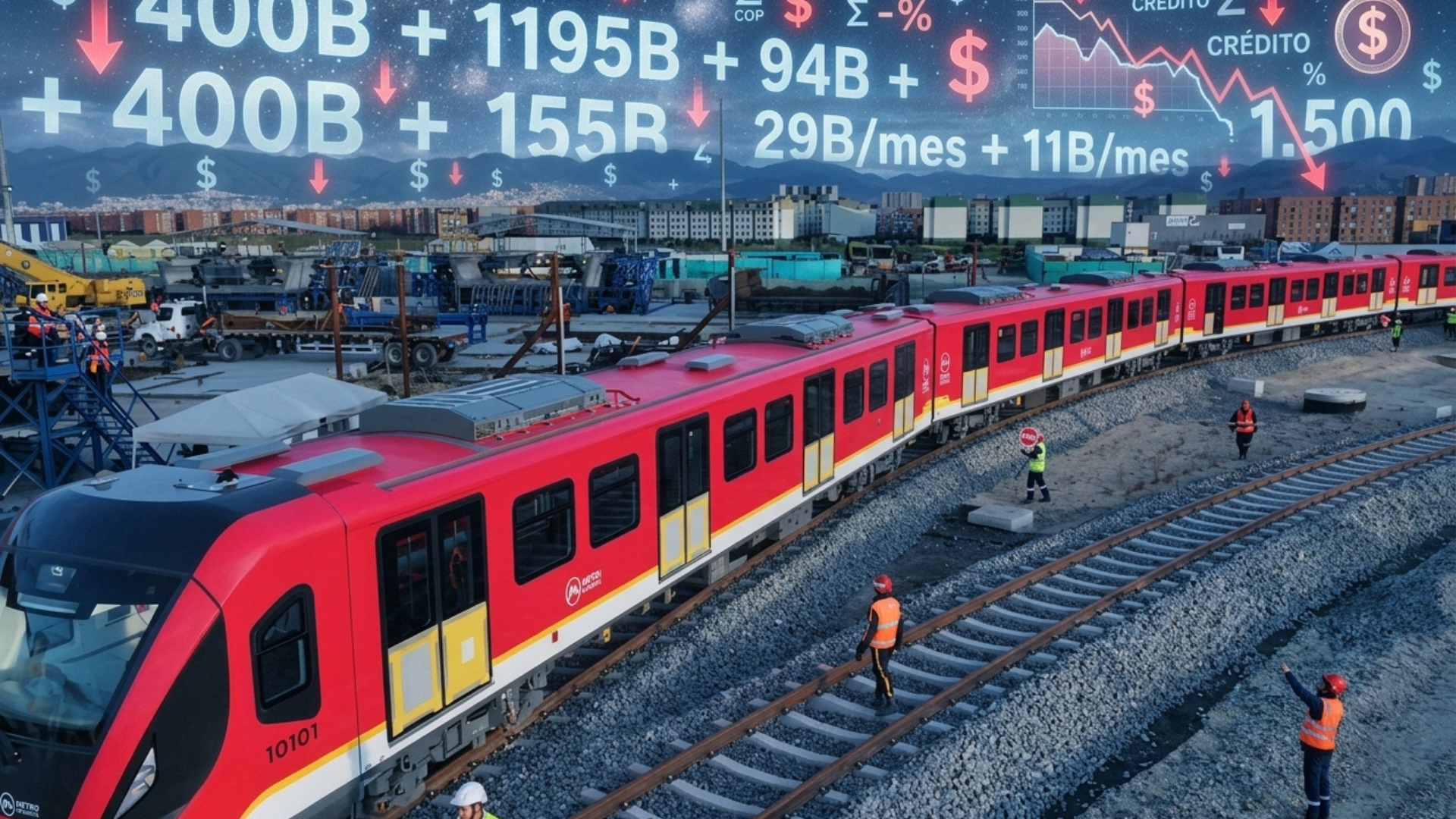 Foto: Metro de Bogotá y Gemini AI