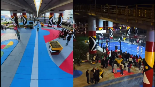 Alcaldía de Bogotá inaugura cancha de pádel debajo de puente vehicular: la entrada es gratuita Alcaldía de Bogotá inaugura cancha de pádel debajo de puente vehicular: la entrada es gratuita