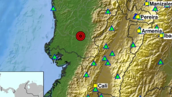 Atento: se reportó fuerte temblor en Colombia hace unos minutos Atento: se reportó fuerte temblor en Colombia hace unos minutos