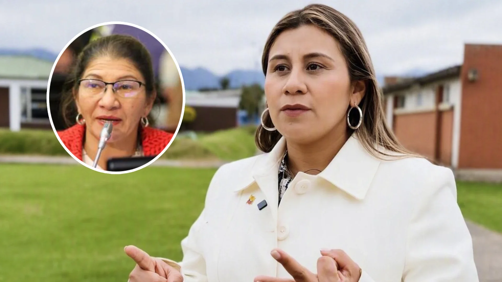 Deisy Guanaro y Sandra Ramírez.