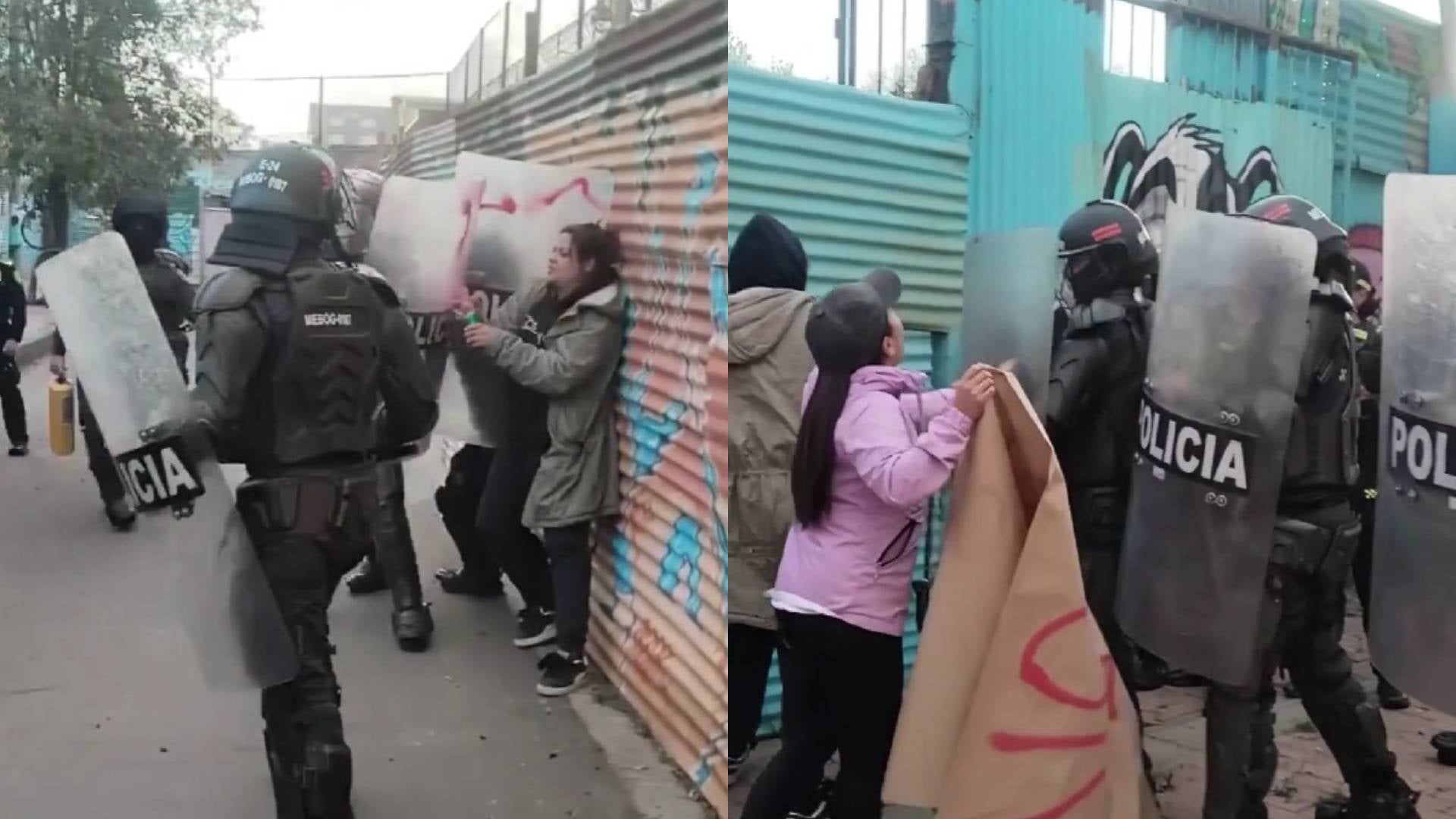 Desalojan hogar de paso en Fontibón