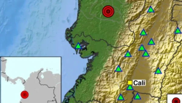 Atento: acaba de sentirse otro fuerte temblor en Chocó, Colombia Atento: acaba de sentirse otro fuerte temblor en Chocó, Colombia