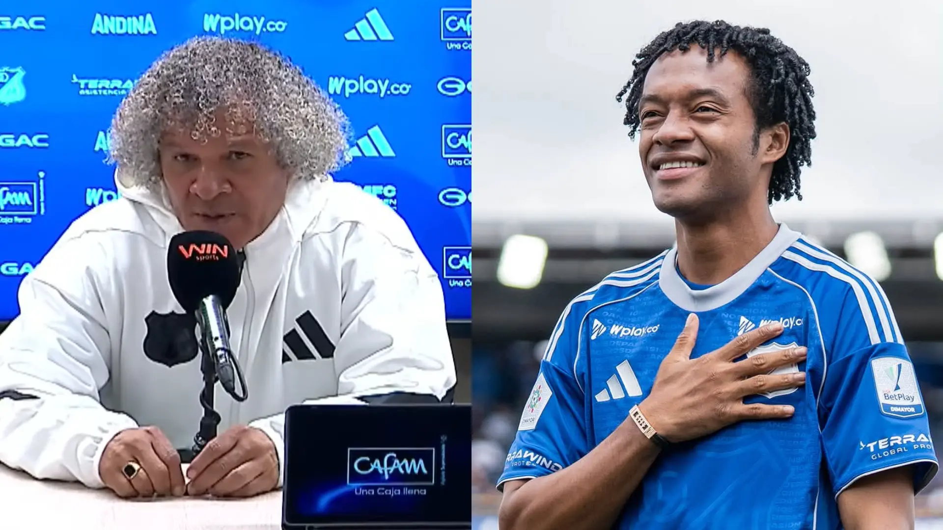 Alberto Gamero Juan Cuadrado Millonarios