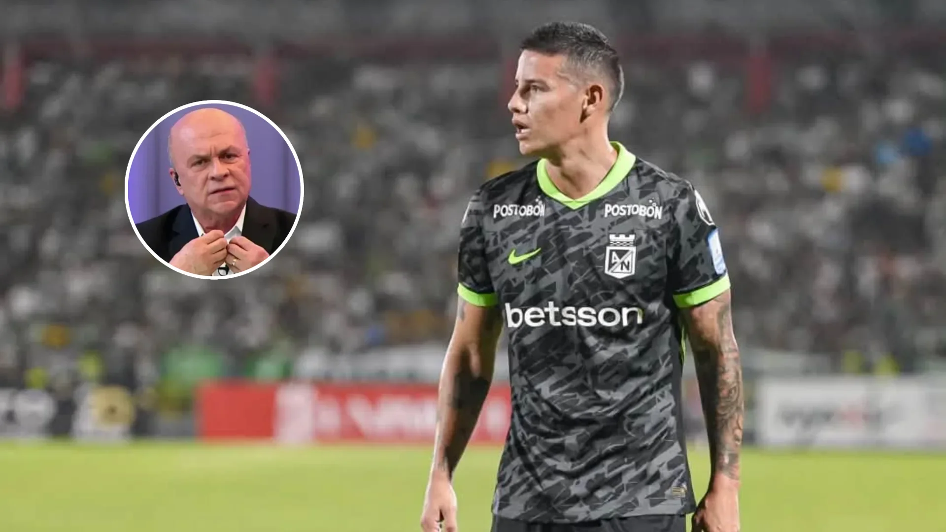 James Rodríguez en Atlético Nacional Carlos Antonio Vélez