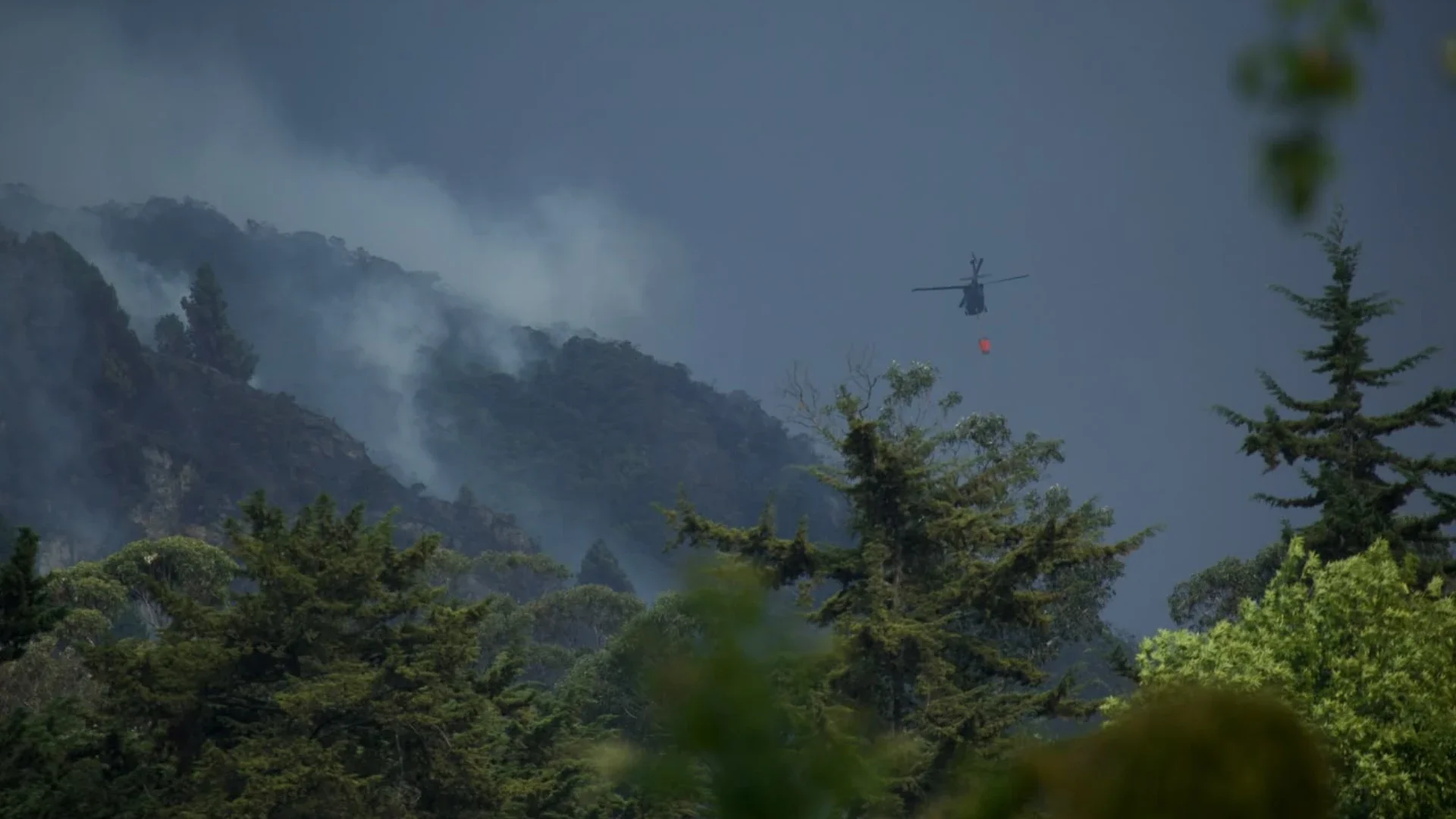 Incendios en Boyacá y Cundinamarca.