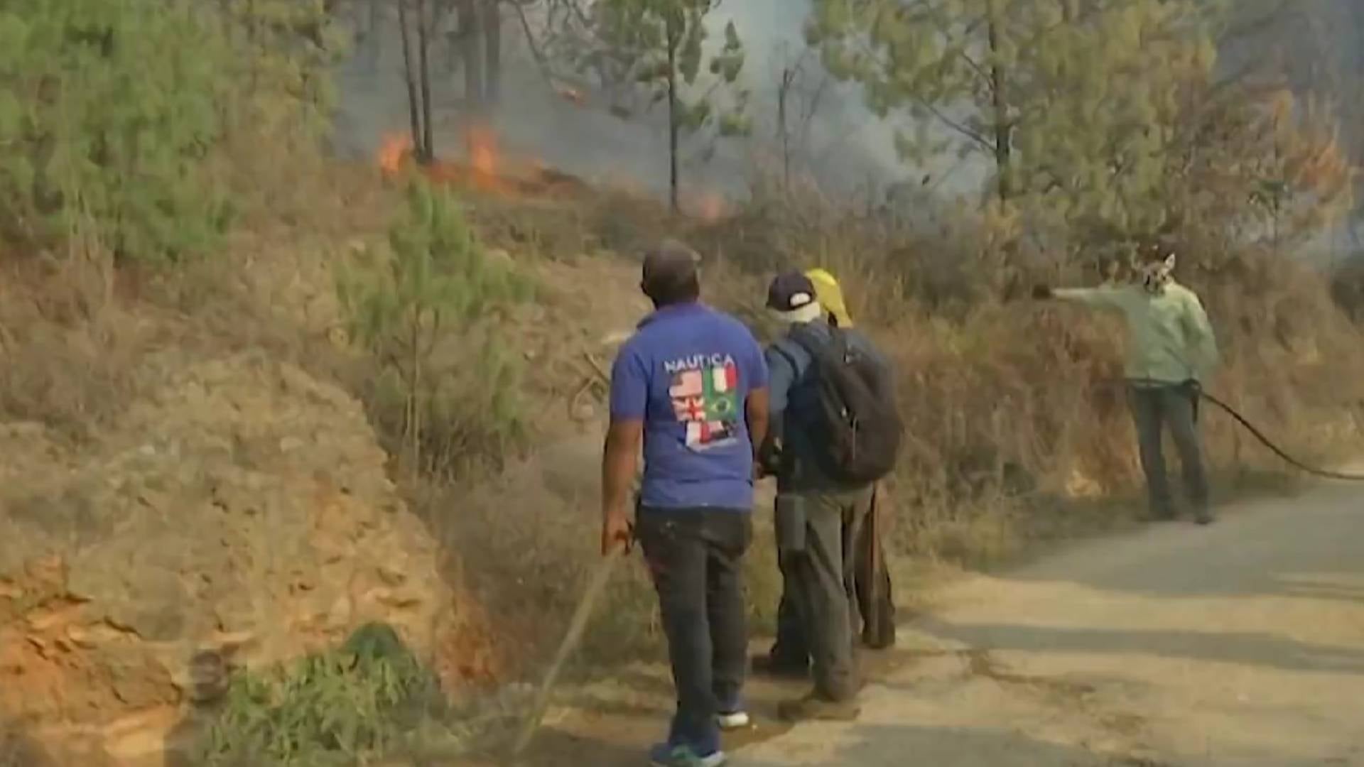 Incendios en Villa de Leyva