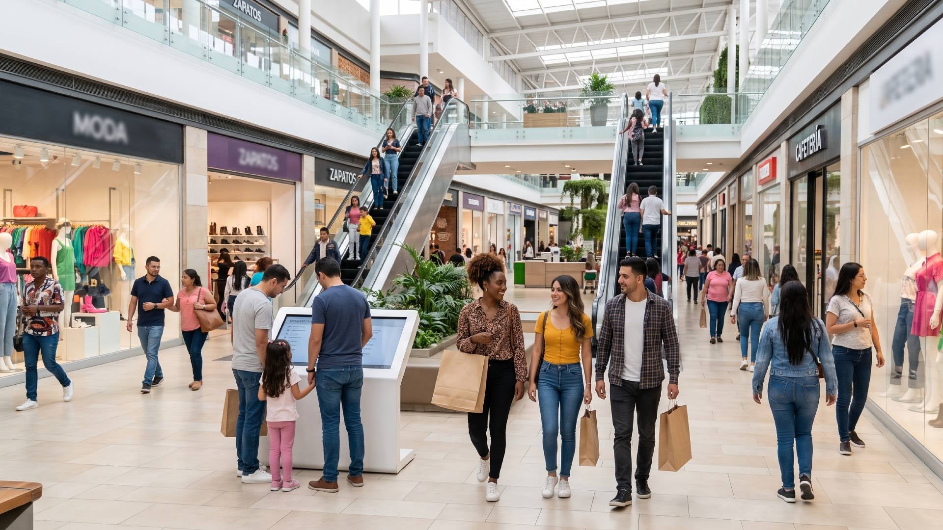 Centro comercial IA