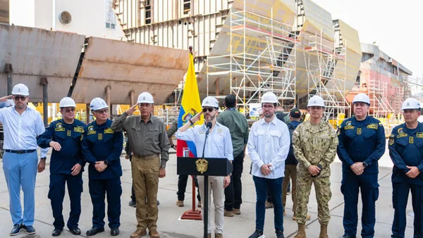 Gobierno anuncia proyecto para construir nuevo dique flotante en Cartagena Gobierno anuncia proyecto para construir nuevo dique flotante en Cartagena