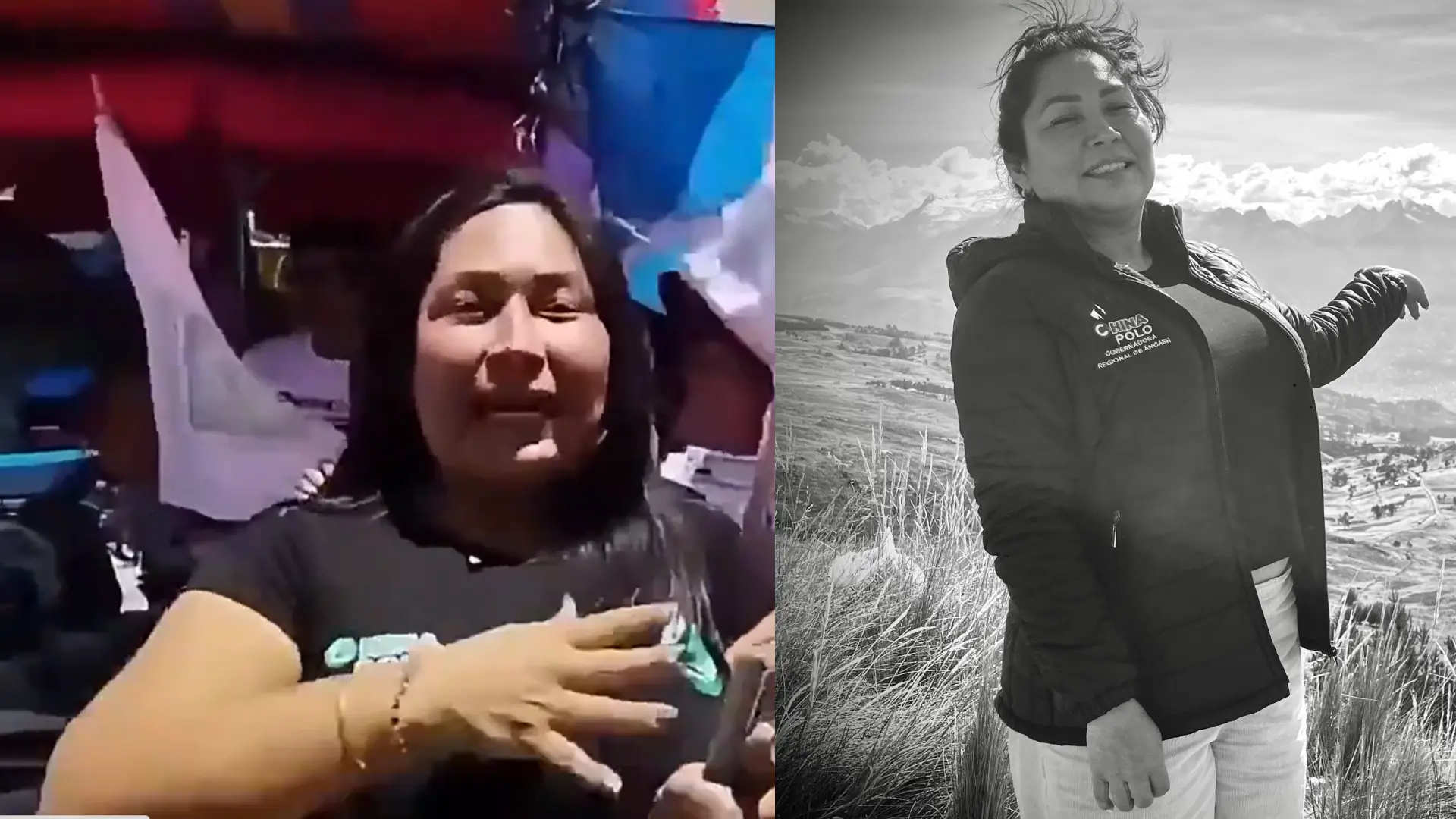 Periodista y política peruana asesinada a tiros.