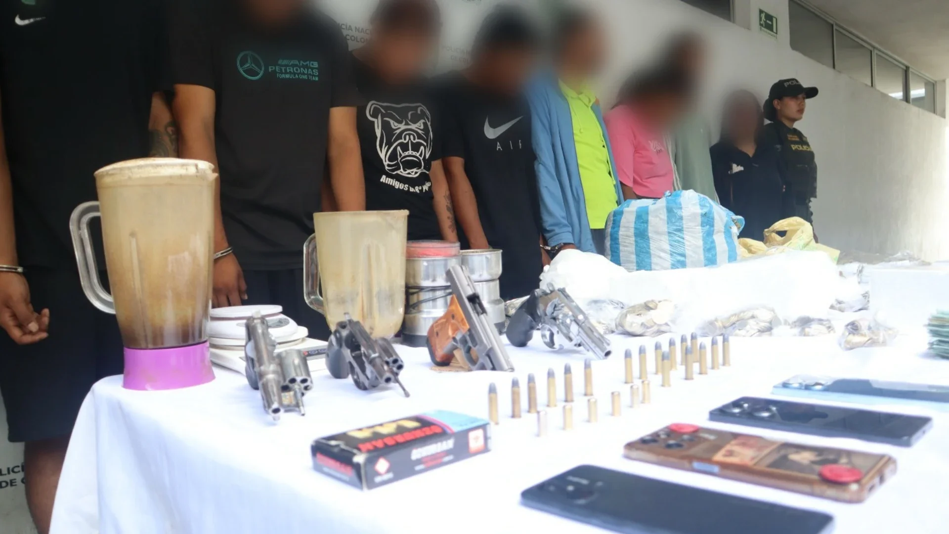 Cayó banda que vendía droga en Cali.