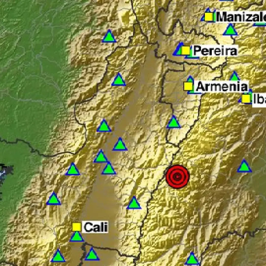 Temblor hoy lunes 28 de septiembre en Colombia : sismo de 4 , 2 en Chaparral