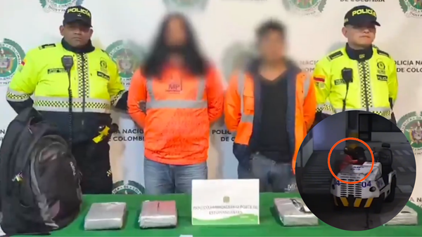 Operarios del aeropuerto El Dorado fueron capturados: trataban de colar cocaína en un vuelo internacional Operarios del aeropuerto El Dorado fueron capturados: trataban de colar cocaína en un vuelo internacional