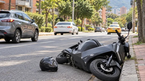 Reconocida cantante de Colombia sufrió accidente en moto: esto reportó Reconocida cantante de Colombia sufrió accidente en moto: esto reportó