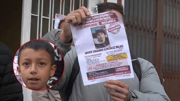 Niño busca a su papá desaparecido desde hace siete días en Bogotá Niño busca a su papá desaparecido desde hace siete días en Bogotá