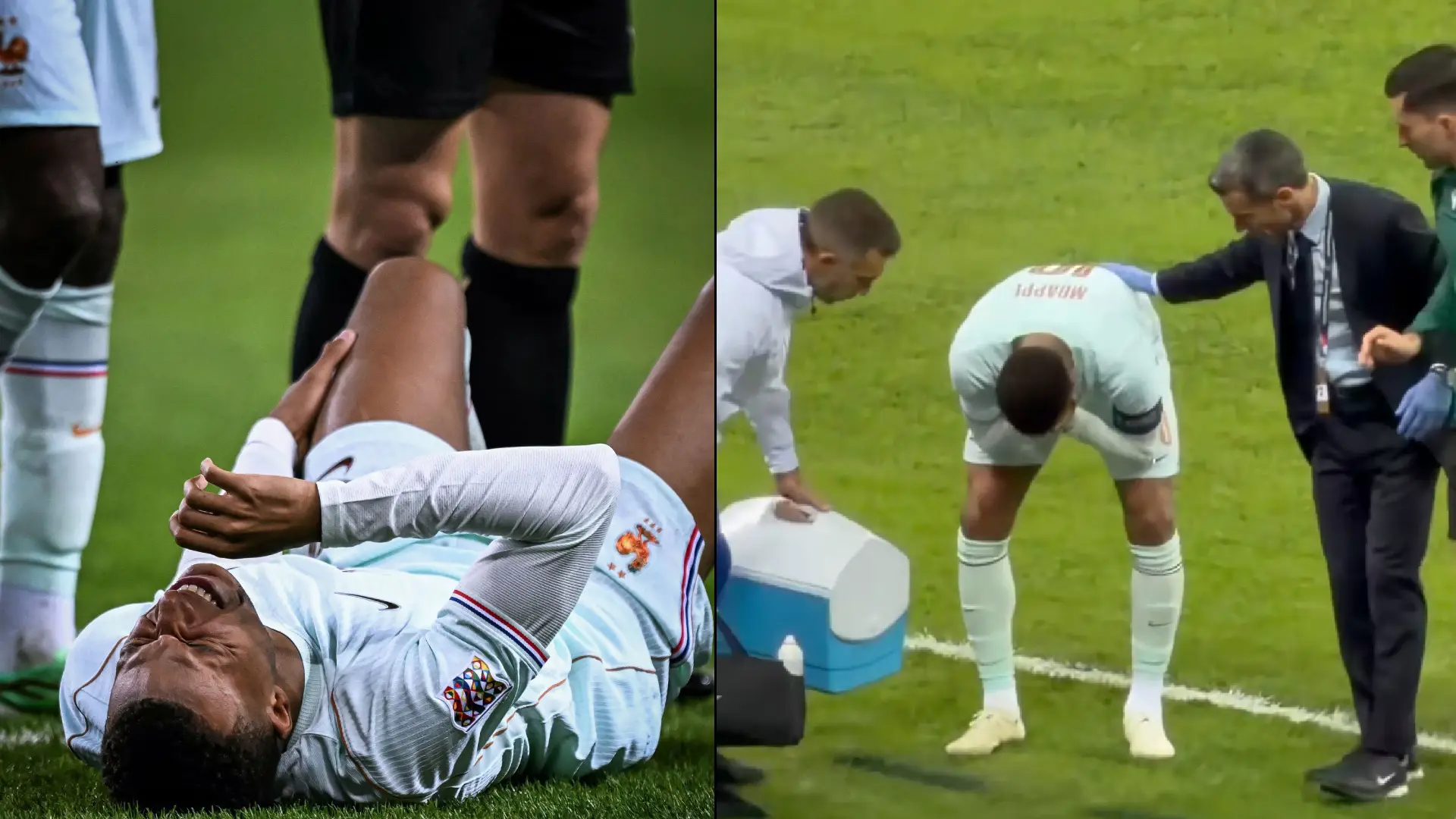 ¿Mbappé se lesionó?
