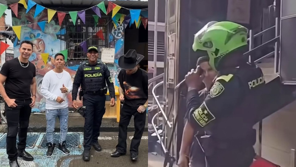 Policía viral por cantar en la calle hará parte del ‘Volveremos Fest’ impulsado por Jhonny Rivera Policía viral por cantar en la calle hará parte del ‘Volveremos Fest’ impulsado por Jhonny Rivera