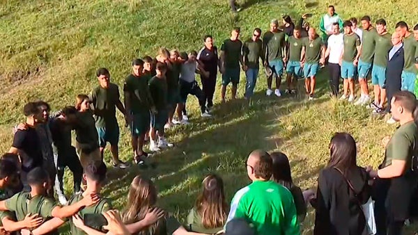Chapecoense regresó al lugar del accidente para rendir homenaje a las víctimas a 10 años del accidente